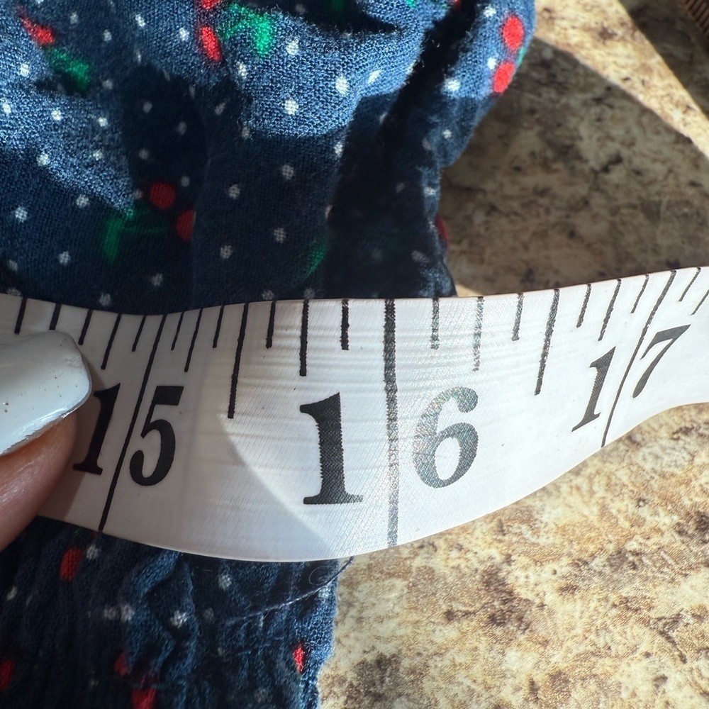 AUW Blue Puff Sleeve Midi Sundress - Picture 5 of 7